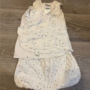 Halo White Starry Sleep Sack Swaddle